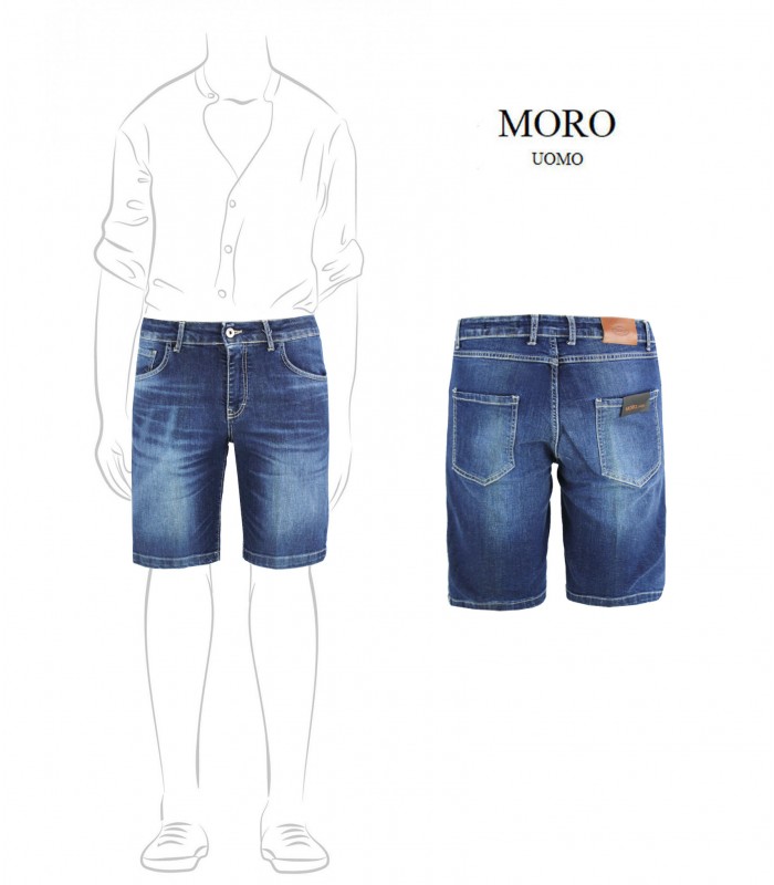 MJC26 - Bermuda Jeans 5 Tasche