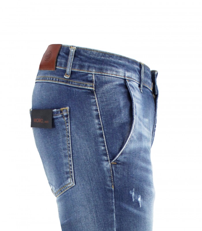 MJ631 - Jeans Denim Tasca America Slim
