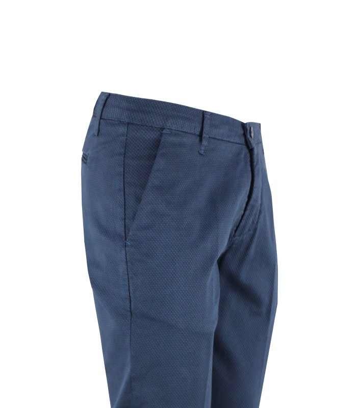 MF015 - Pantalone Tasca America Gabardina Fantasia Regular