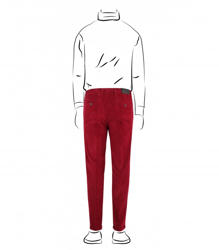 MI2396 - Pantalone Tasca America Velluto Rocciatore