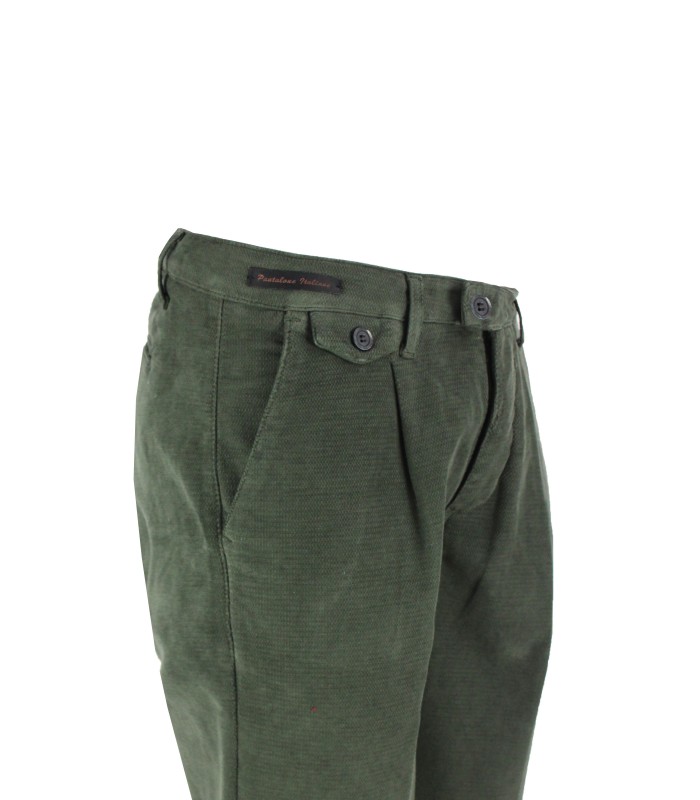 MI2374 - Pantalone Tasca America con Pinces