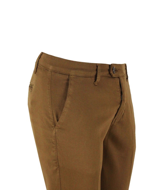 MI2367 - Pantalone Tasca America Armaturato Slim