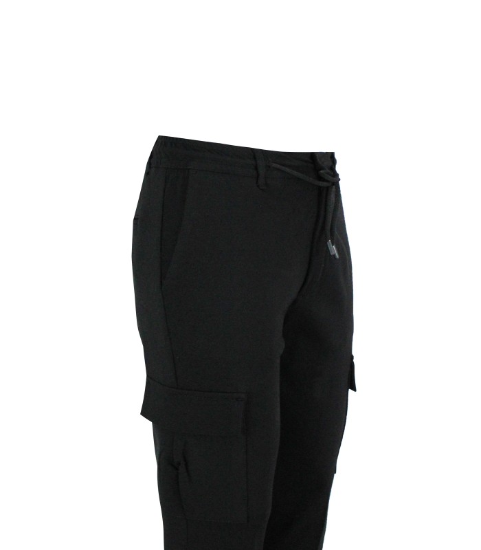 MP990 - Pantalaccio con Tasconi Punto Milano Tinta Unita