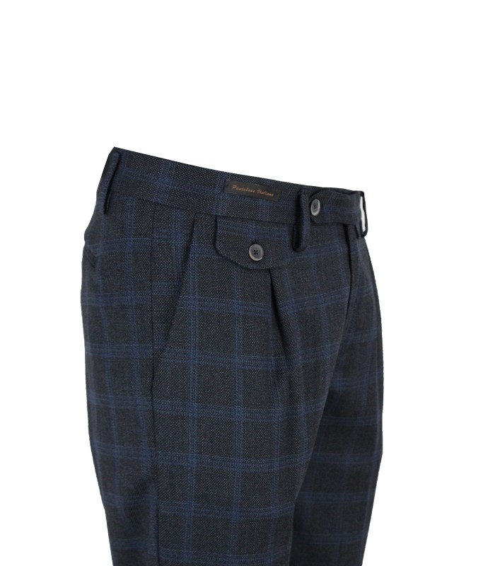 ML279 - Pantalone T/A Sartoriale con Pinces Fantasia