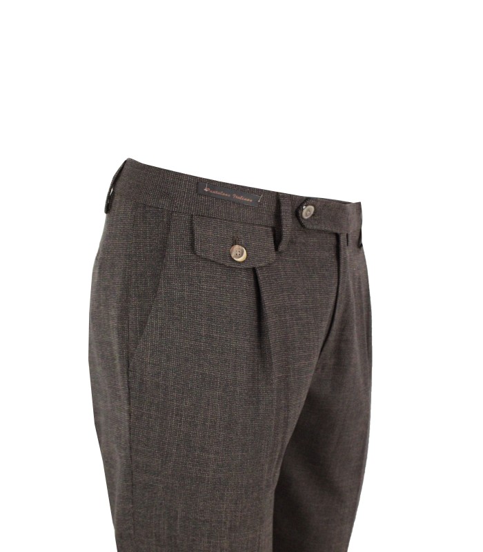 ML280 - Pantalone T/A Sartoriale con Pinces e Taschino