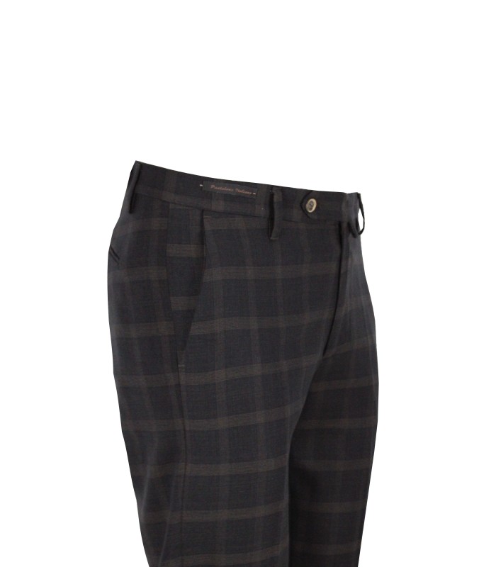 ML523 - Pantalone T/A Sartoriale Mano Lana Fantasia