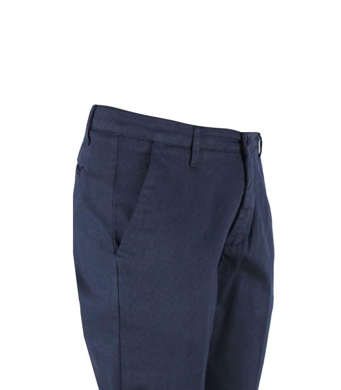 MF114 - Pantalone Tasca America Raso Fantasia Slim