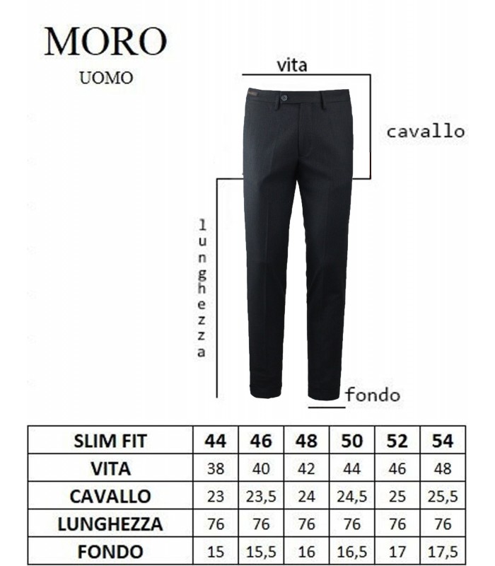 ML843 Pantalone Tasca America Fantasia Righe