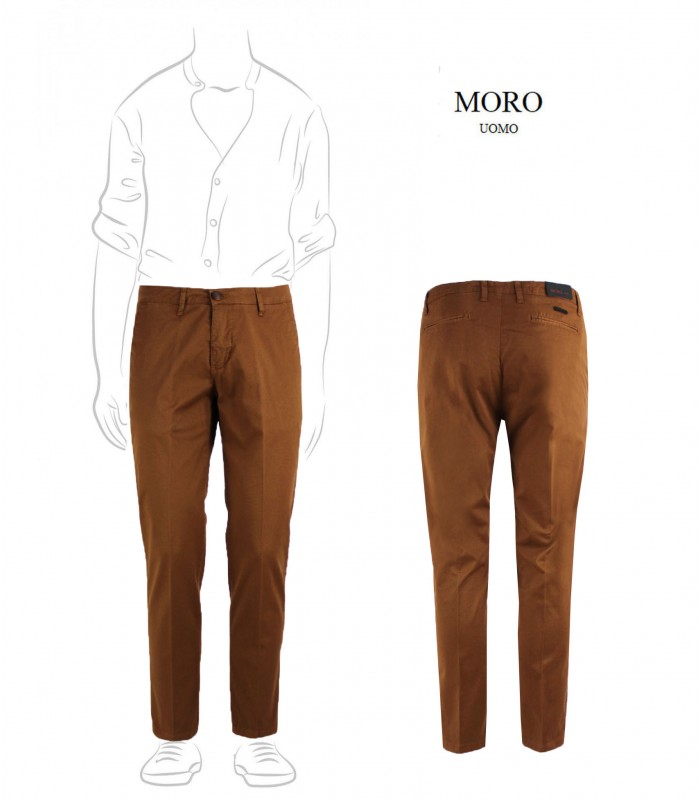 MF257 - Pantalone Tasca America Gabardina Fantasia Regular