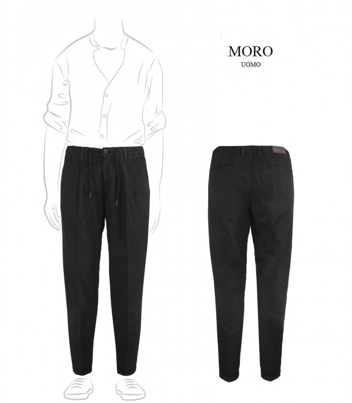 ME2269 - Pantalone Tasca America 2 Pinces Lino