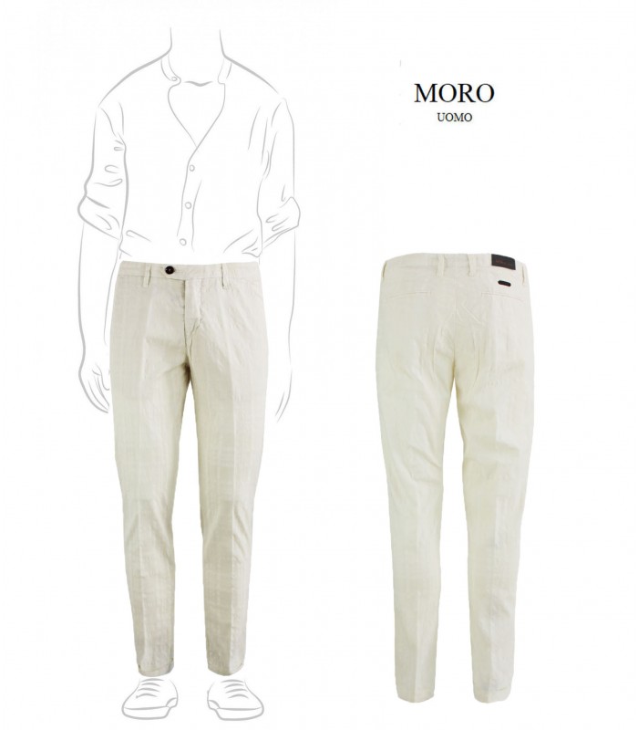 ME2273 - Pantalone Tasca America Capri Armaturato