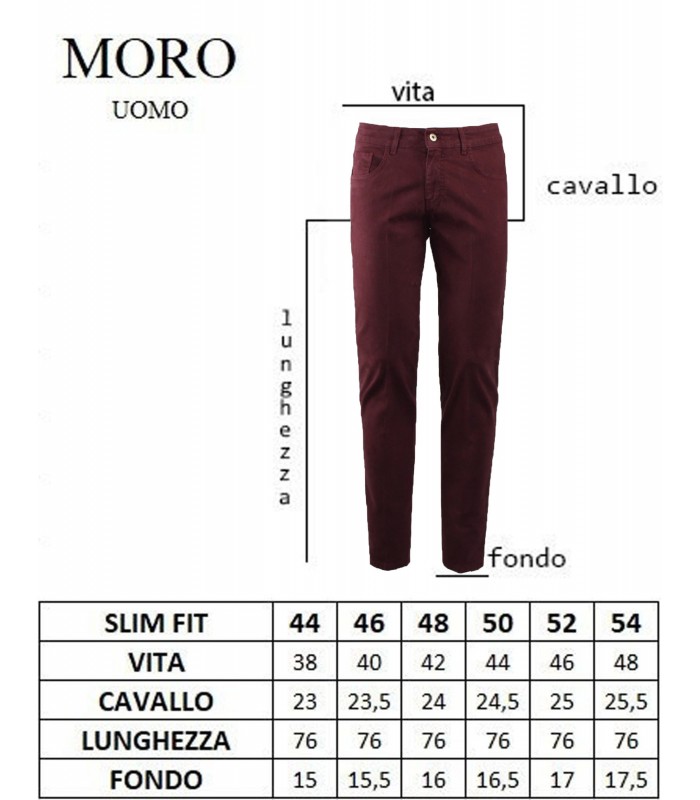 MI2288 Pantalone Cinque Tasche Gabardina